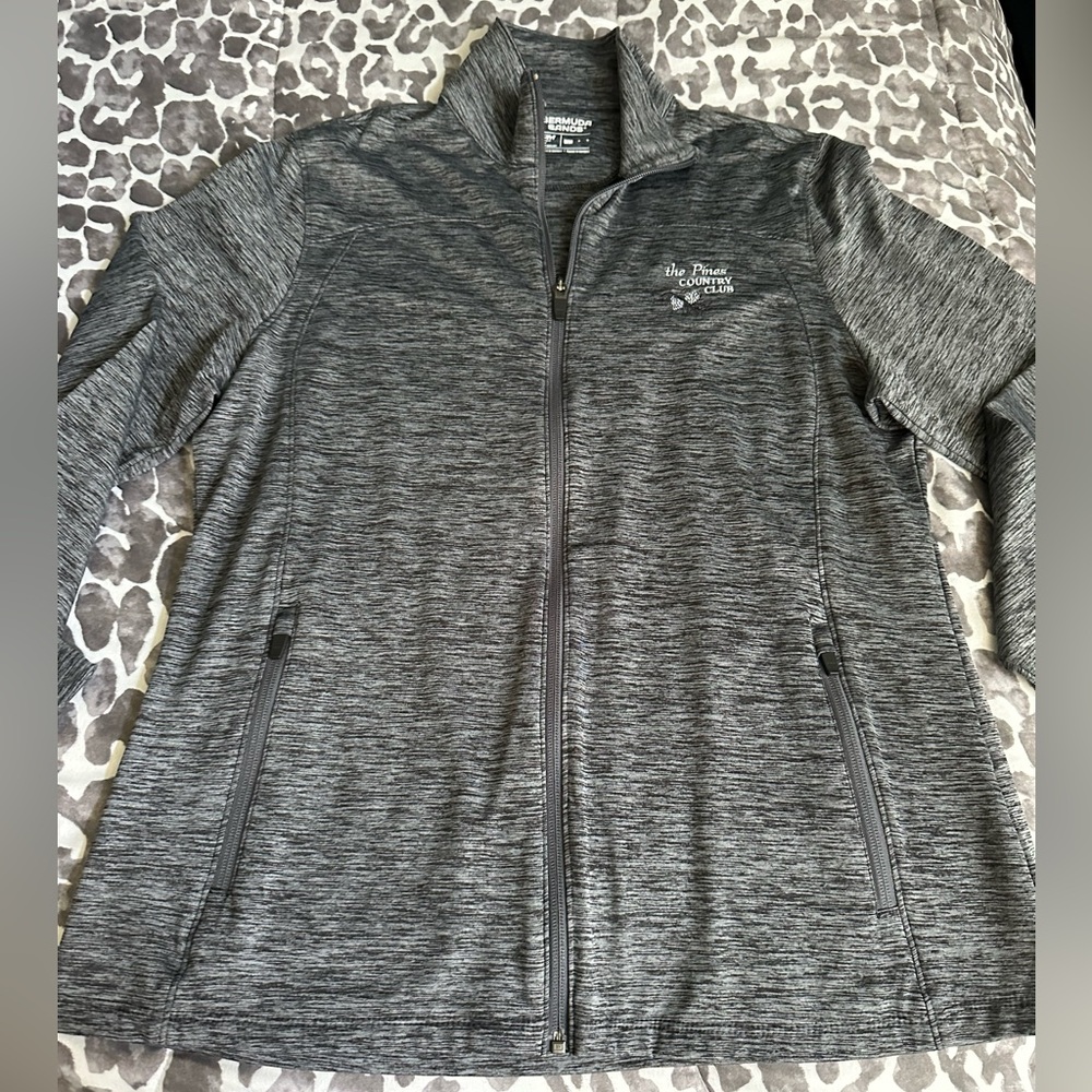 Bermuda Sands zip front jacket Sz LG